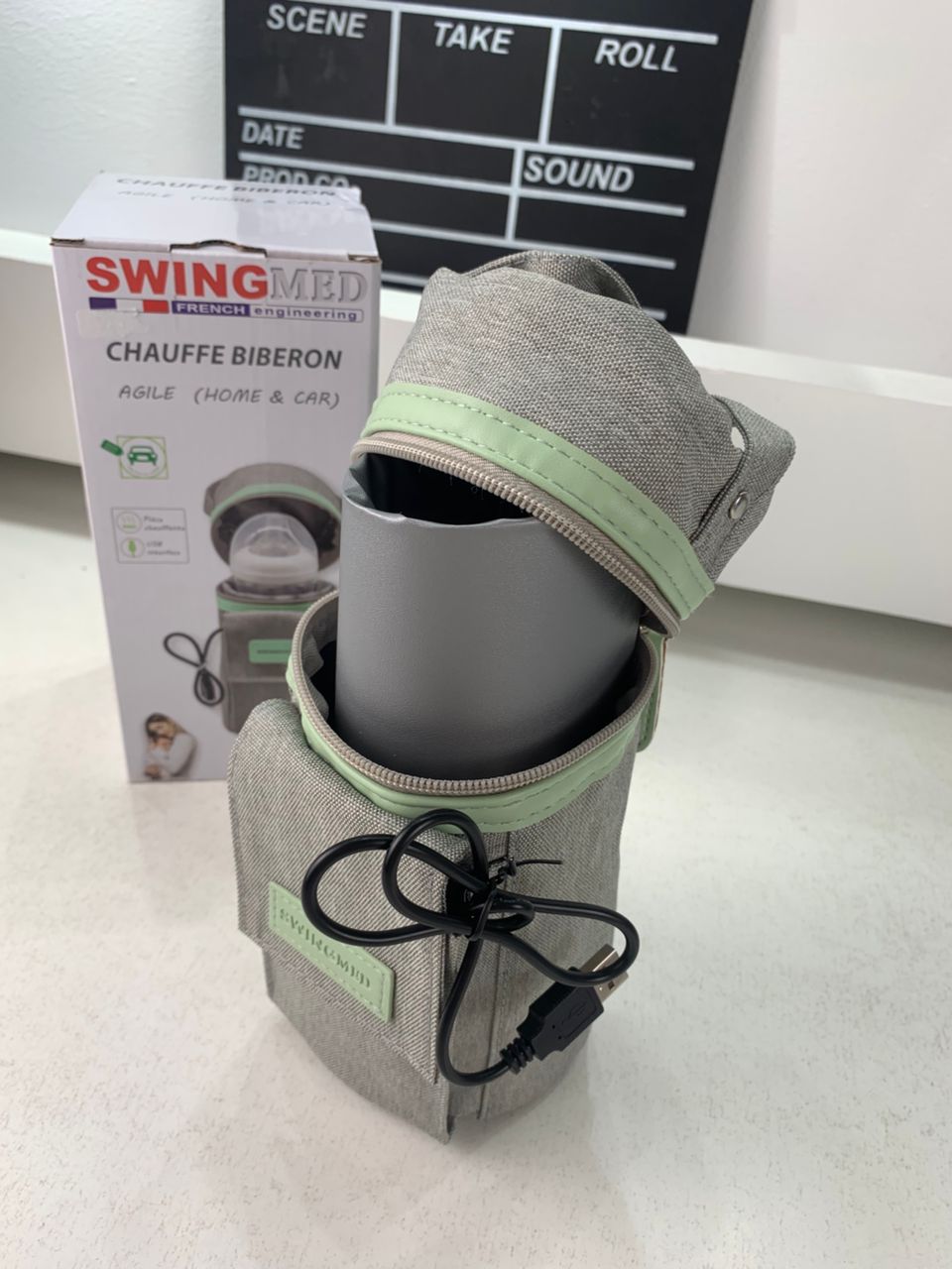 SWINGMED Chauffe Biberon Maison et Voiture USB – سخان قارورة الحليب محمول