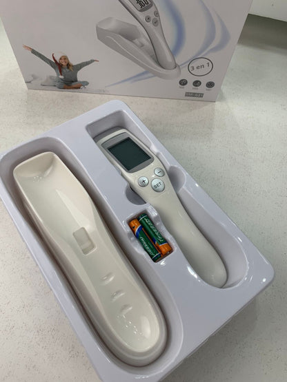SWINGMED Thermomètre Infrarouge Frontal avec Support 3en1 – مقياس حراري مع حامل