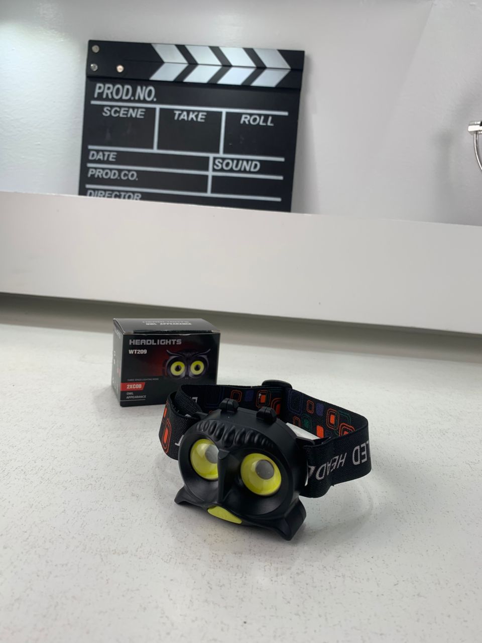 Lampe frontale à LED en Forme de Hibou WT209 – مصباح رأس على شكل بومة