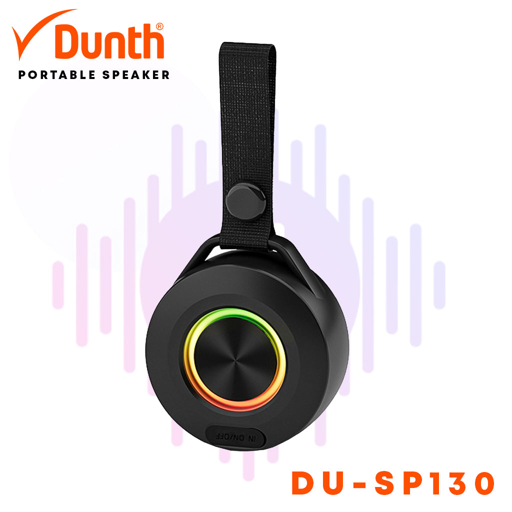 Mini ampli haut parleur sans fil à batterie rechargable, bluetooth 1800W DUNTH DU-SP130 - تنزوت