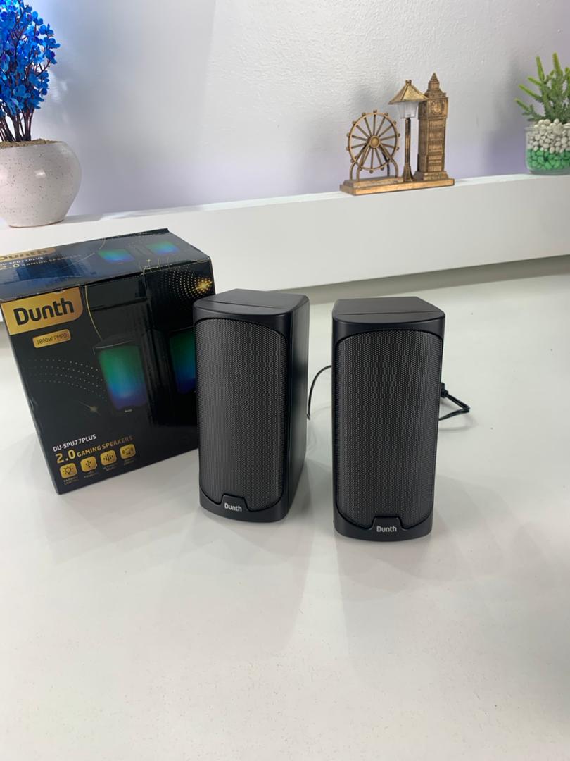 Haut-Parleurs Filaire pour PC DUNTH 1800W DU-SPU77PLUS LED – مكبرات صوت سلكية للكمبيوتر