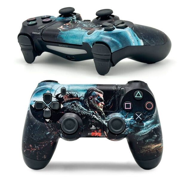 SONY DualShock Manette PS4 Sans Fil, Batterie Rechargeable (High Copy) – Edition Valhala AC تنزوت