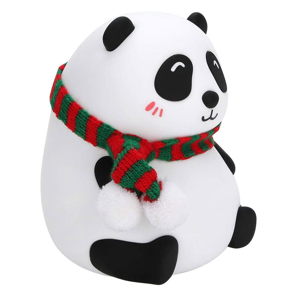 Veilleuse Forme de Panda Silicone Rechargeable Pour Bébé