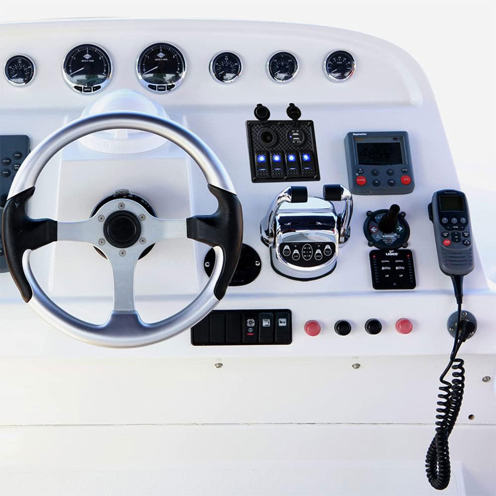 Panneau de commande 12-24V à 4 Interrupteur – لوحة تحكم