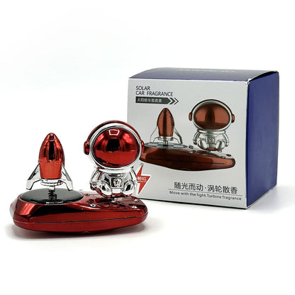 Parfum Voiture Solaire Décor Astronaute – موزع العطر في السيارة