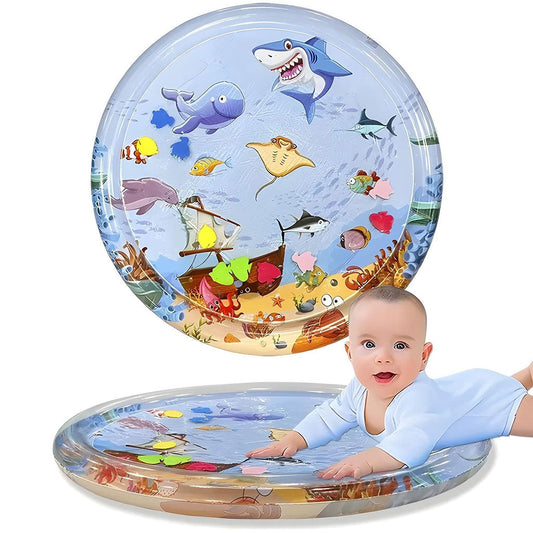 Tapis de jeu Sensoriel Aquatique pour bébé- بساط مائي للأطفال تنزوت