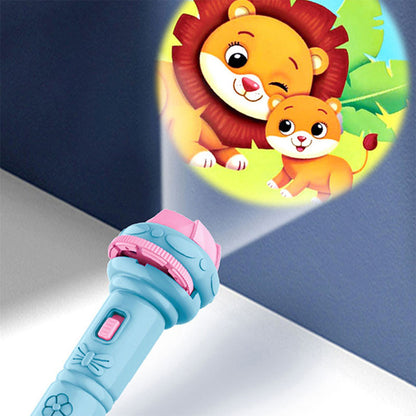 Pack Magic Book réutilisable avec des dessins animés + Projecteur enfants compacte 24 motifs