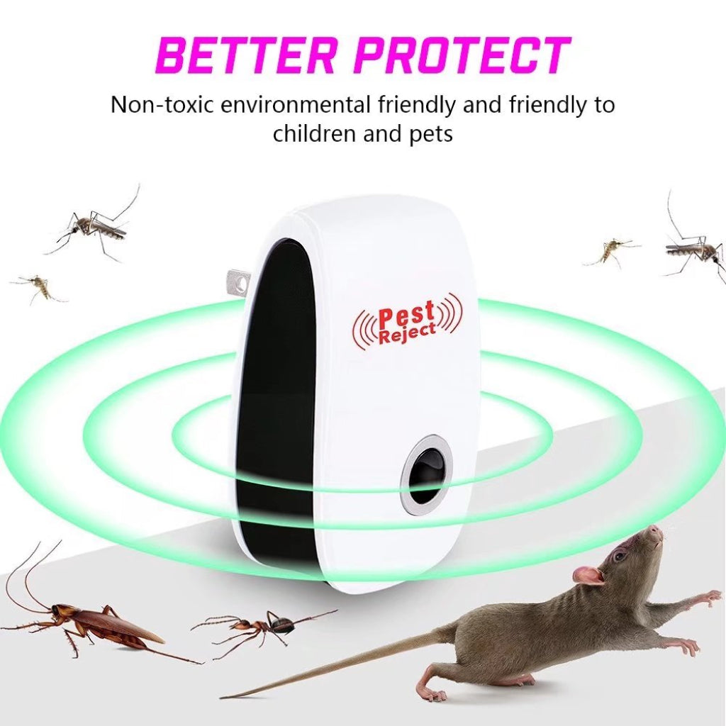 Dispositif de Repousse contre Insectes et Rats via Ultrasons