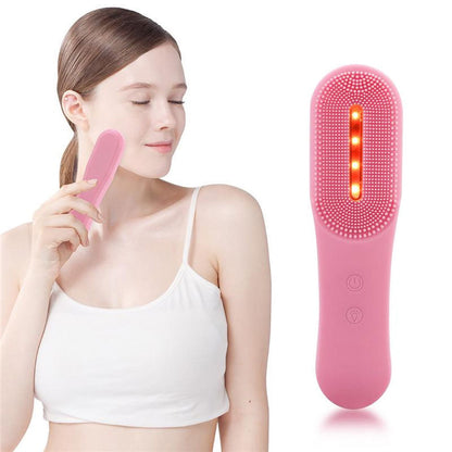 Appareil de Soin du Visage en Silicone nettoie les pores et les points noirs – فرشاة تنظيف الوجه بخاصية الإهتزاز تنزوت