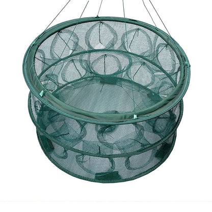 Piège de Pêche Poissons Rond 20 Trous pliable et portable 70cm – شبكة صيد الأسماك