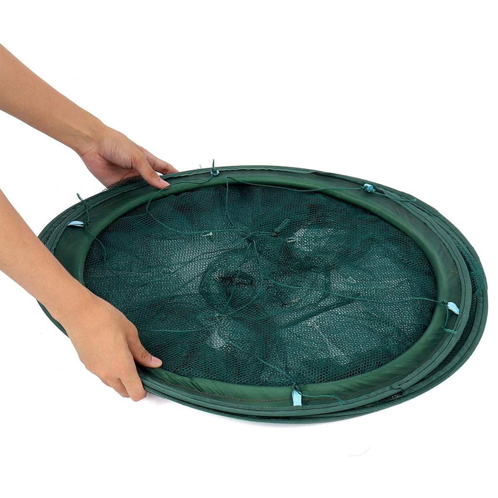 Piège de Pêche Poissons Rond 20 Trous pliable et portable 70cm – شبكة صيد الأسماك