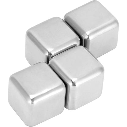 Pierres de glaçons réutilisables en acier inoxydable pour votre boisson – مكعبات الثلج للتبريد لمدة طويلة