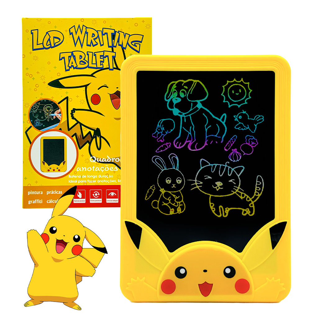 Tablet d'écriture LCD pour Enfants 12 Pouces - Pikatchu تنزوت