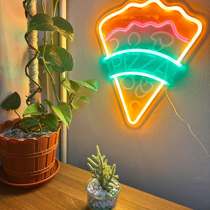 Signe Néon Led Pizza Pour Décoration De Restaurant