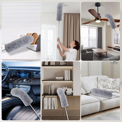 Plumeau télescopique Lavable en Microfibre – أداة تنظيف في الزوايا البعيدة