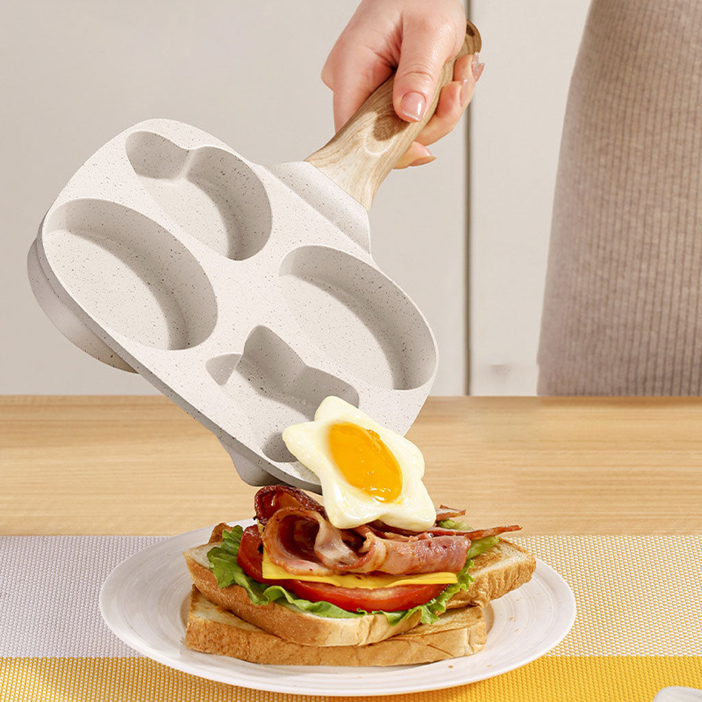 Poêle à frire épaissie Poêle à omelette antiadhésive pour œufs, crêpes, steak