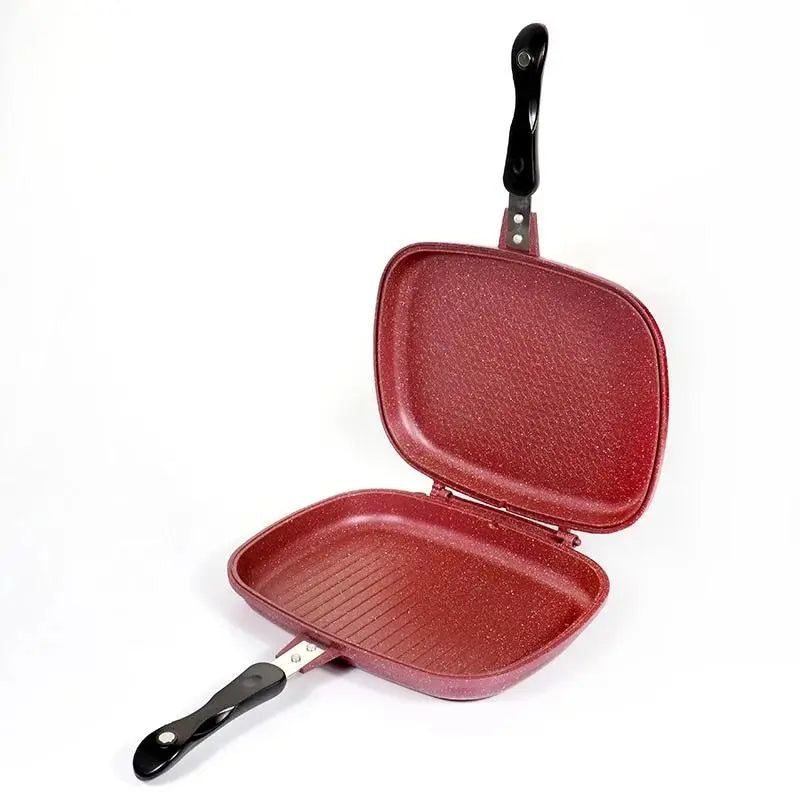 Poêle Daisini double faces double grill 36CM