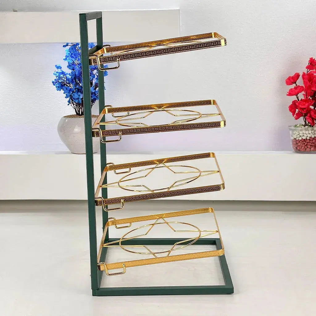 Étagère Porte Gâteaux à 4 Niveaux – رف تقديم أطباق الحلويات بـ 4 مستويات