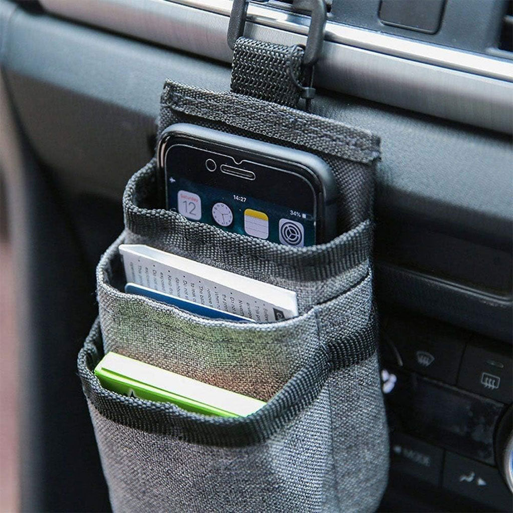 Organiseur de poche pour grille d’aération de voiture – منظم أغراض في السيارة - تنزوت