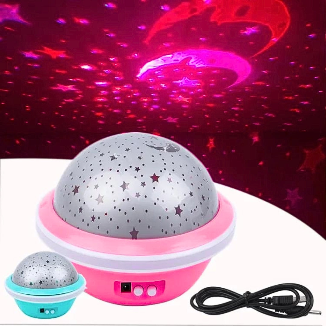 Projecteur LED ciel étoilé pour enfants, lampe de nuit, romantique, coloré RGB تنزوت