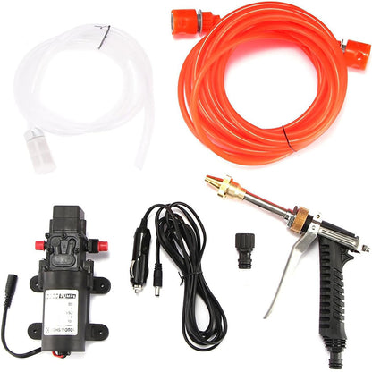 Nettoyeur à Haute Pression avec kit pompe de lavage voiture 12V – منظف سيارات بالضغط العالي
