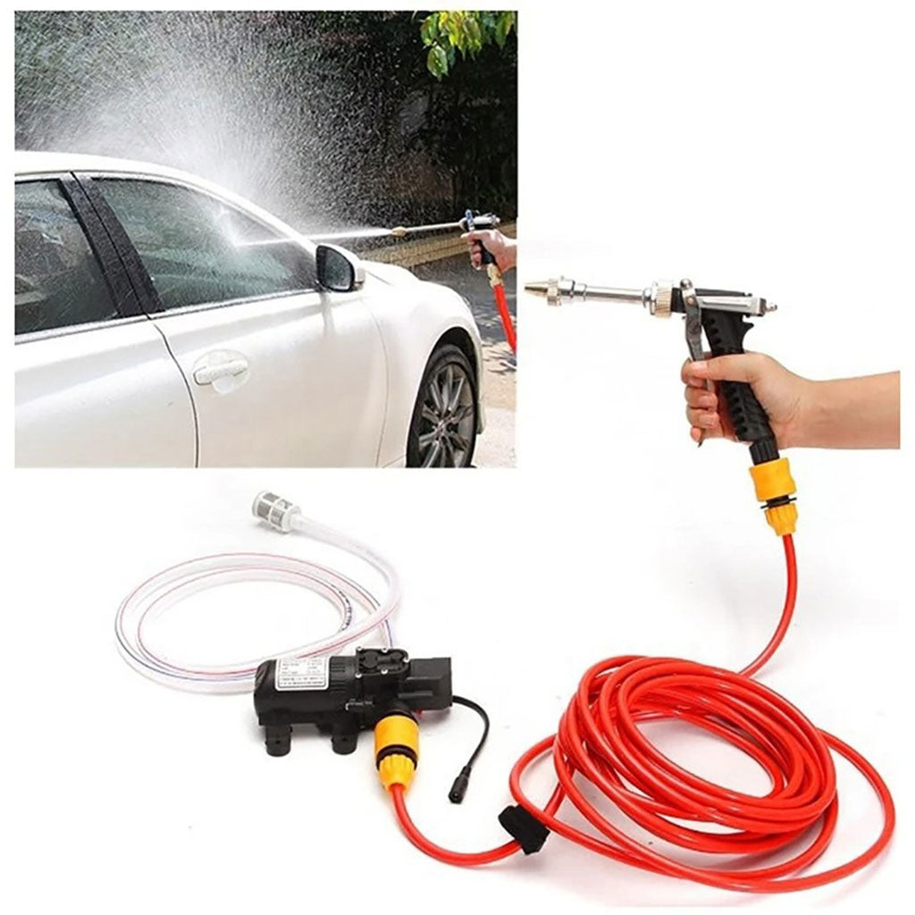 Nettoyeur à Haute Pression avec kit pompe de lavage voiture 12V – منظف سيارات بالضغط العالي