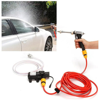 Nettoyeur à Haute Pression avec kit pompe de lavage voiture 12V – منظف سيارات بالضغط العالي