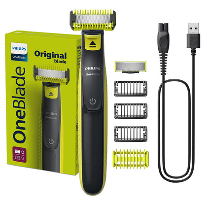 Philips OneBlade QP2824/10 Tondeuse Rechargeable Original – ماكينة حلاقة أصلية للرجال - تنزوت