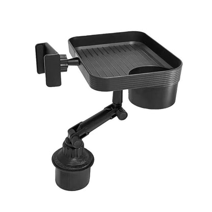 Plateau et Porte-Gobelet avec Support Téléphone pour Voiture – حامل مأكولات ومشروبات مع موضع للهاتف