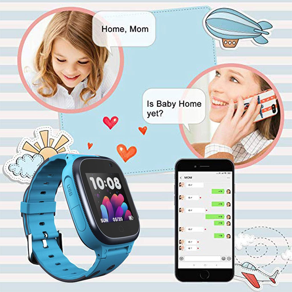 Montre intelligente pour enfants avec fonction d’appel d’urgence SOS et camera – ساعة ذكية للأطفال