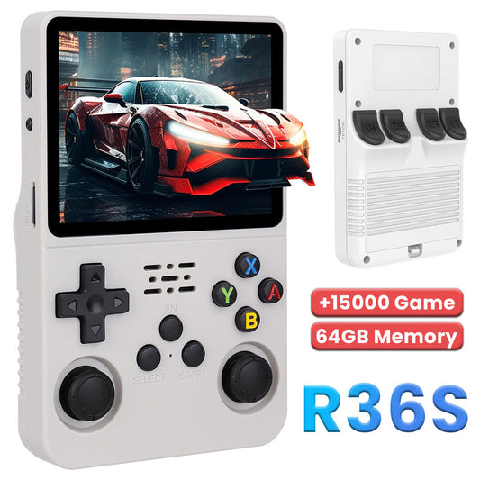 R36S Console de Jeu Portable Rétro Système Linux Open Source – جهاز ألعاب محمول تنزوت