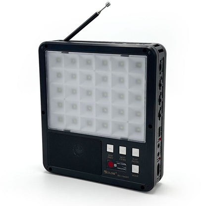 Kit d’Éclairage Solaire avec Haut Parleur Bluetooth RX-1066BT – طقم إنارة بالطاقة الشمسية