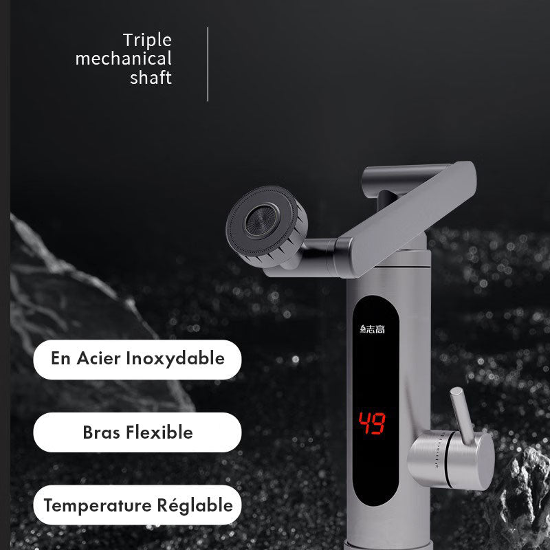 Robinet électrique avec chauffe-eau instantané 3000W avec Affichage Digital – صنبور مياه مع سخان مدمج