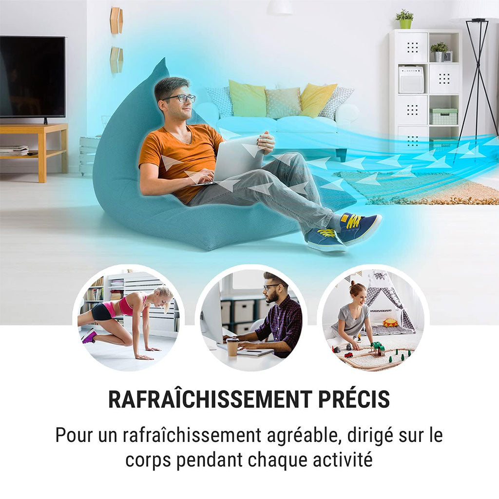 Refroidisseur d’Air Portable 4 en 1 Réservoir 8L – مبرد متنقل
