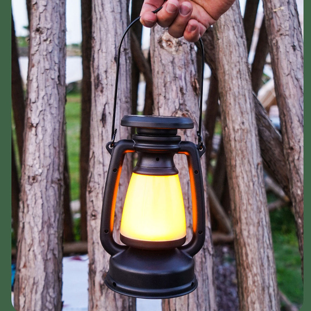 Lampe de camping classique chargement USB de type C lumière ambiante extérieure