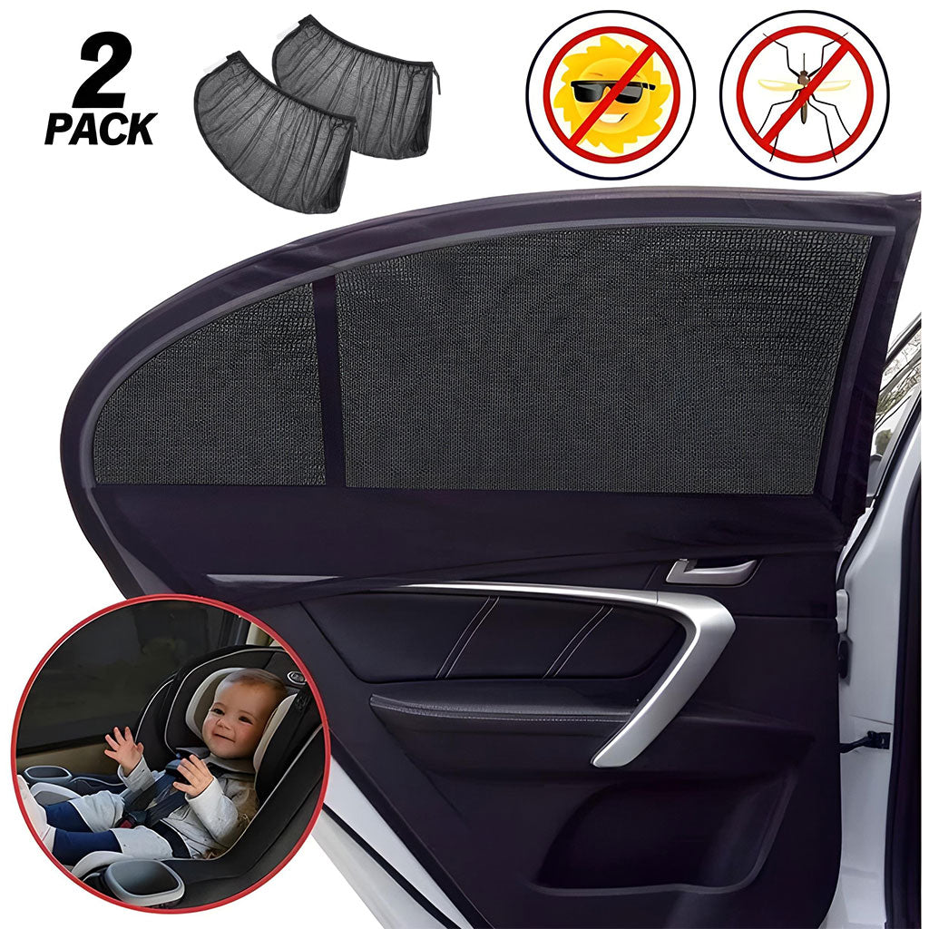 Rideaux Pare-soleil Latéral pour Voiture 2Pcs – ستر واقي للشمس - تنزوت