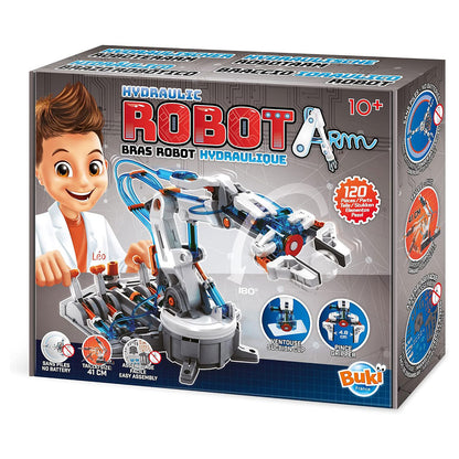 Buki Bras Robot Hydraulique Jeu éducatif pour Enfants – لعبة اليد الهيدروليكية للأطفال