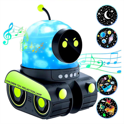 Projecteur d’étoiles rotatif pour enfants 12 films + musique Bluetooth – جهاز عرض النجوم مع مكبر صوت
