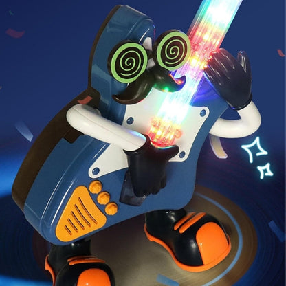 Robot dansant pour enfants, Mr rock interactif portable, lumières LED, musique avec Boutons