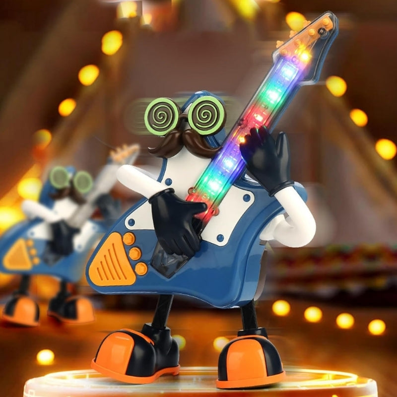 Robot dansant pour enfants, Mr rock interactif portable, lumières LED, musique avec Boutons