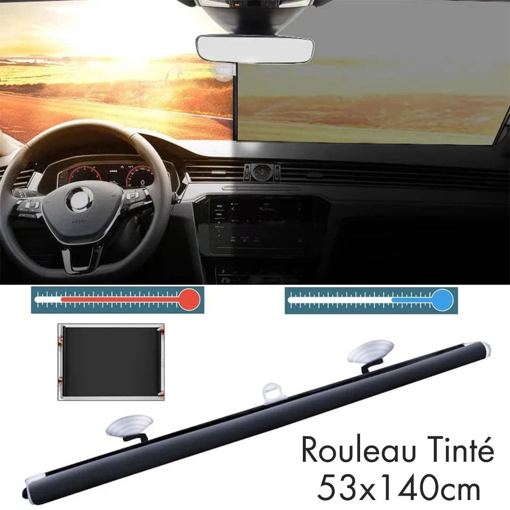 Rouleau Fumée Tinté Universel Pour Voitures 140x53cm - تنزوت