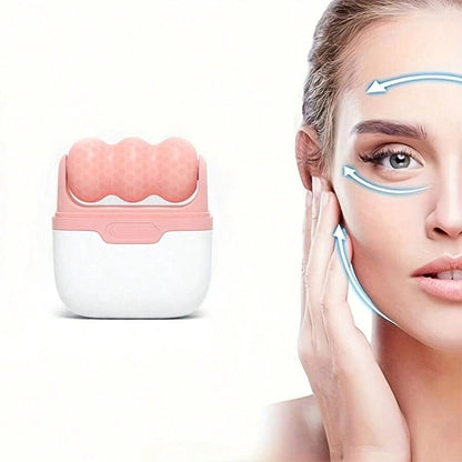 Rouleau de glace pour Massage du visage et des yeux , corps, mésothérapie , refroidissement, soulagement de la douleur
