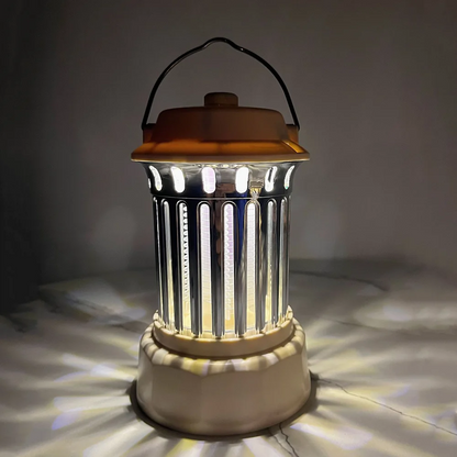 lanterne anti-moustique et lamp de camping 2in1 lumière 62 UV rechargeble