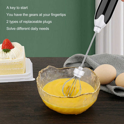 Milk shake et batteur à oeufs électrique USB Rechargeable