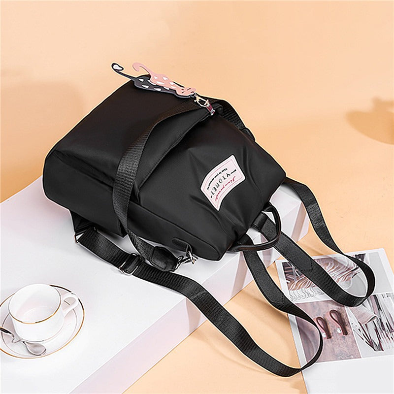 Sac à dos oxford Antivol étanche Pour Femme – Noir