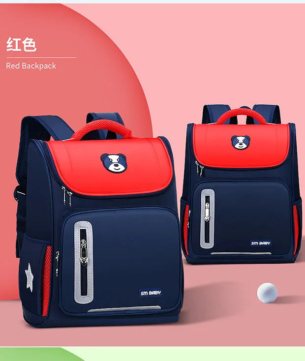 Sac à Dos orthopédique d’école primaire et Tablet LCD pour Enfants Cadeau - Rouge
