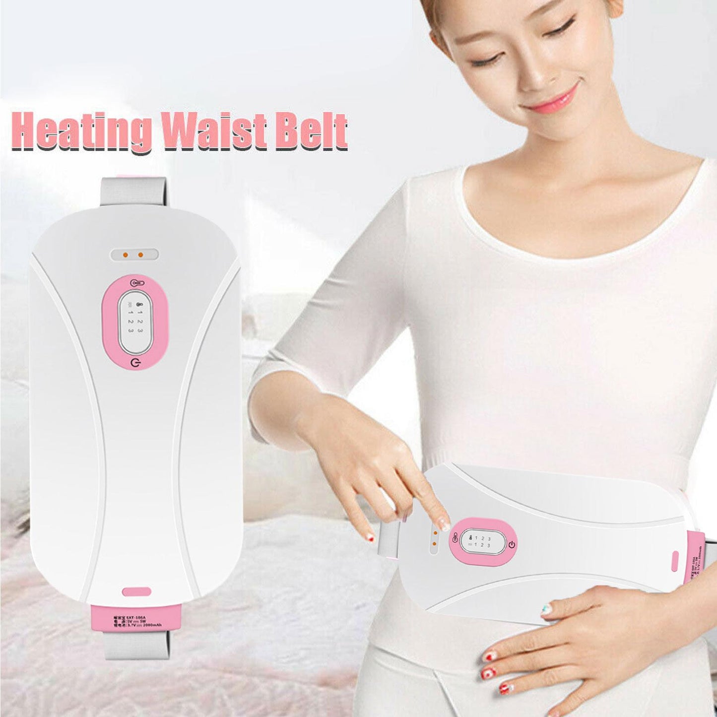Ceinture chauffante abdominale pour soulager les douleurs menstruelles - حزام تسخين البطن لتخفيف الام الدورة