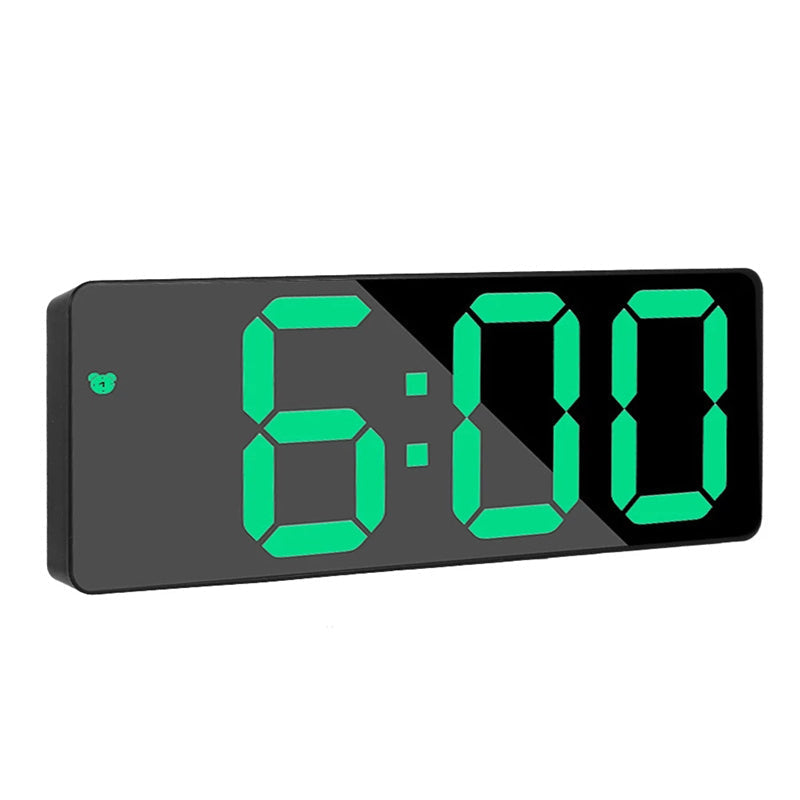 Réveil numérique Led miroir rectangulaire DS-3806M - تنزوت