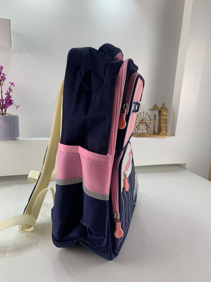 Sac à Dos Scolaire pour Enfants SUNDAY Rose et Bleu – حقيبة ظهر مدرسية للأطفال وردي وأزرق