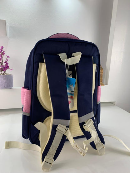 Sac à Dos Scolaire pour Enfants SUNDAY Rose et Bleu – حقيبة ظهر مدرسية للأطفال وردي وأزرق
